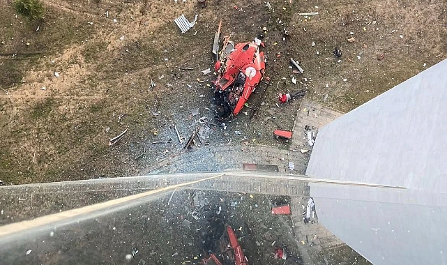 Muğla'da hastaneye çarpan helikopter düştü: Ekipler olay yerine sevk edildi!