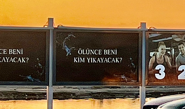 Şaşırtan Reklam: "Ölünce Beni Kim Yıkayacak?"