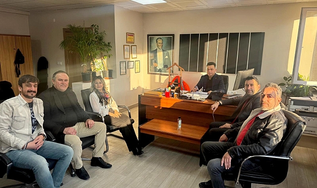 Arslanbuğa, maden makineleri fabrikasında işçilerle bir araya geldi