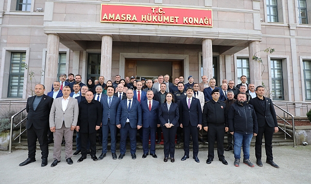 Bartın Valisi Nurtaç Arslan, Amasra'da Muhtarlarla Buluştu