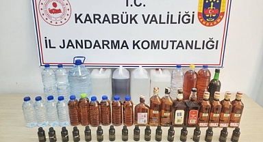 Karabük'te Kaçak İçki Operasyonu: 1 Şüpheli Gözaltına Alındı