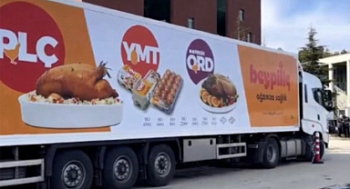 'Kızarmış Piliç' görseli tepki çekmişti! Tırların sahibi Beypiliç açıklama yaptı!