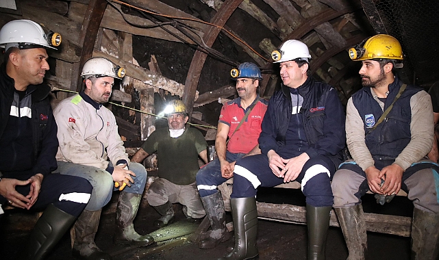 Mahmut Arıkan, Zonguldak'ta Maden İşçileriyle Buluştu