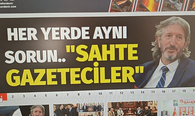 Sahte gazetecilere ülke çapında tepki!