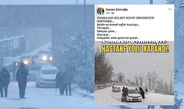 CHP’li Başkan, CHP’li Belediyeyi Eleştirdi: Hastane Yolu Tepkisi