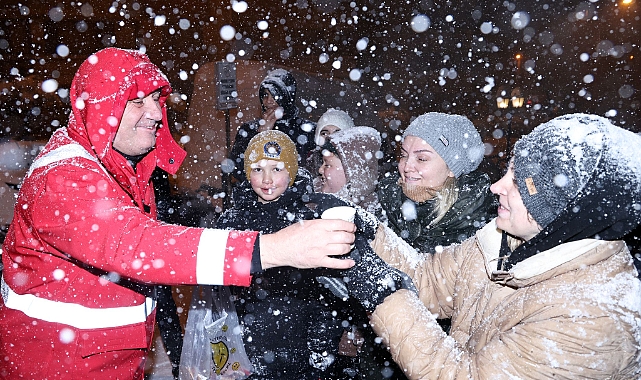 Tahsin Erdem, Karla Mücadele Ekiplerini Ziyaret Etti, Vatandaşlarla Buluştu