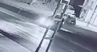 15 yaşındaki gencin öldüğü kaza güvenlik kamerasında!
