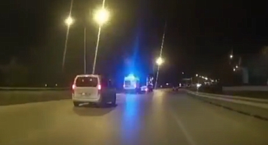 Ambulansa Yol Vermeyen Sürücüye Ceza Kesildi