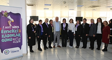 Başkan Posbıyık, kadın personellerin gününü kutladı