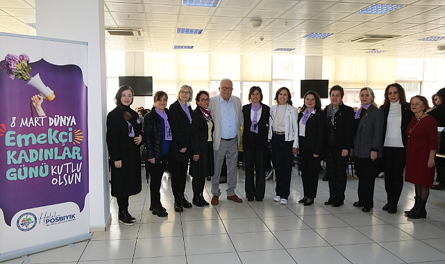 Başkan Posbıyık, kadın personellerin gününü kutladı