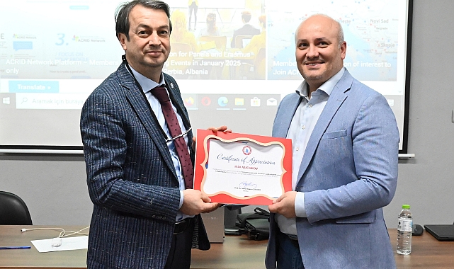 BEUN’da ACRID Ağı ile Horizon Europe ve Erasmus Merkezi Projeleri Üzerine İş Birliği Konferansı Düzenlendi