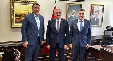 Devrek Belediye Başkanı Özcan Ulupınar Ankara'da