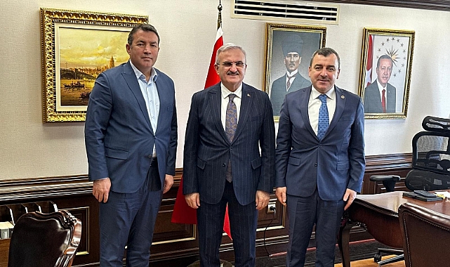 Devrek Belediye Başkanı Özcan Ulupınar Ankara'da