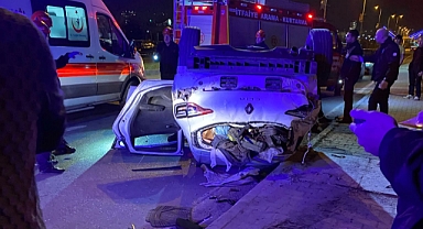 Ereğli'de Feci Kaza: Otomobil Takla Attı, 5 Kişi Yaralandı
