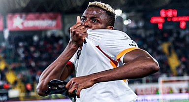 Galatasaray'dan Alanya'da kritik galibiyet: Aslan Osimhen ile güldü