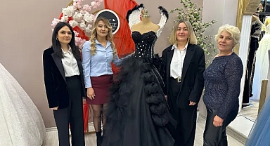Gelinlik Mağazasından bir ilk: 8 Mart Kadınlar Günü'ne özel siyah gelinlik!