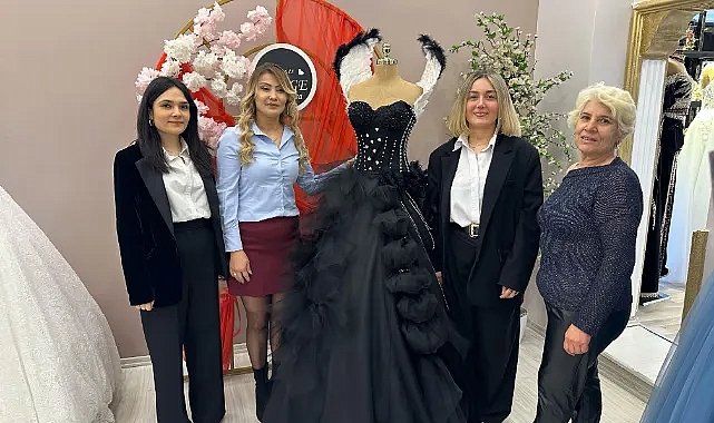 Gelinlik Mağazasından bir ilk: 8 Mart Kadınlar Günü'ne özel siyah gelinlik!