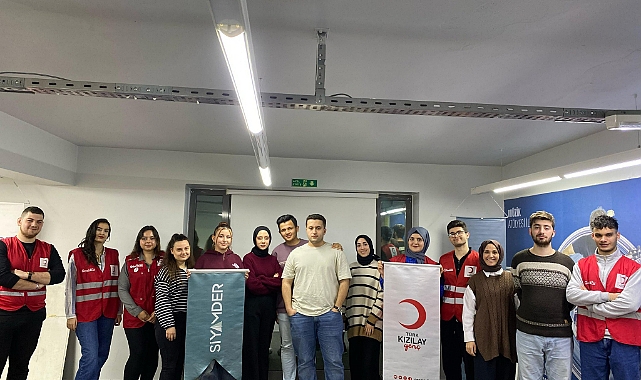 Genç Kızılay Zonguldak ve SİYAMDER'den atölye