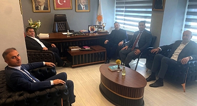 GMİS yönetimi AK Parti İl Başkanlığı'nda