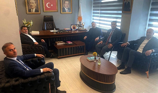 GMİS yönetimi AK Parti İl Başkanlığı'nda