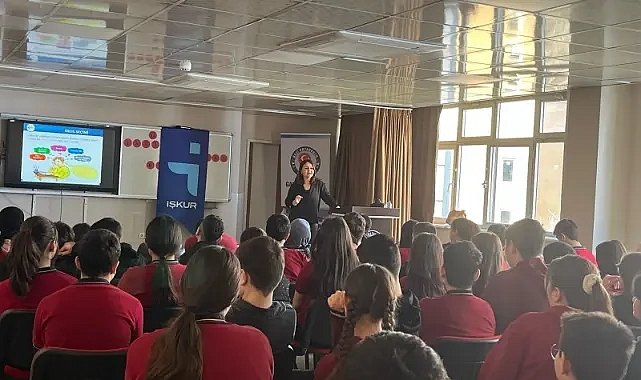 İŞKUR, öğrencilere meslek seçiminin önemini anlattı!