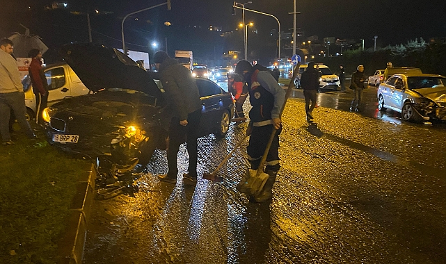Karadeniz Ereğli’de trafik kazası