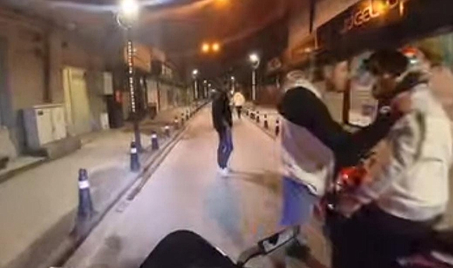 Kız kavgasında meydan savaş alanına döndü!