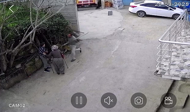 Tartıştığı dayısına kürekle saldırdı