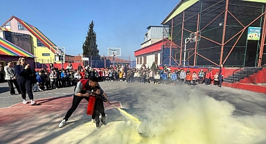 Zonguldak Belediyesi’nden Miniklere Yangın Eğitimi