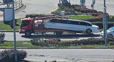 Zonguldak sokaklarında limuzin şaşkınlığı