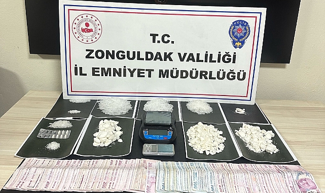 755 gram metamfetamin ele geçirildi