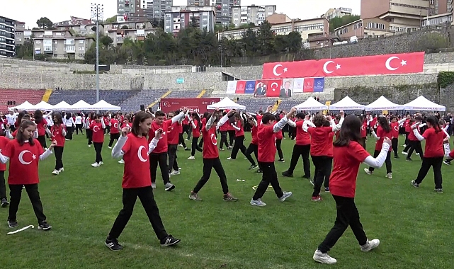 Cumhuriyetin ilk vilayetinde 23 Nisan coşkusu yaşandı  