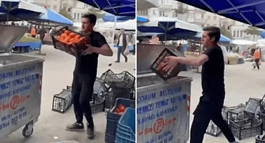 Domatesi çöpe döken pazarcıya 17,2 milyon para cezası