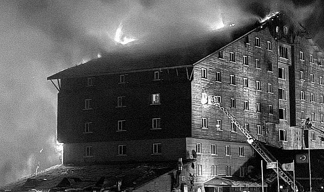 Kartalkaya'daki otel yangınında tutuklu olan itfaiye eri adli kontrol şartıyla tahliye edildi