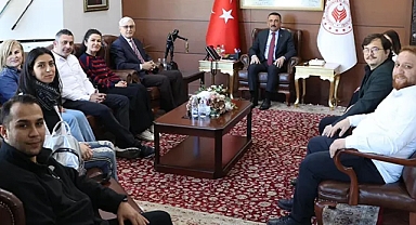 KGD Başkan ve Yönetimi'nden Vali Hacıbektaşoğlu'na ziyaret