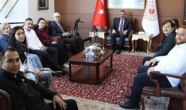 KGD Başkan ve Yönetimi'nden Vali Hacıbektaşoğlu'na ziyaret