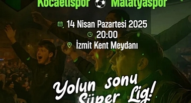 Kocaeli’de Futbol Coşkusu Meydanı Sallıyor