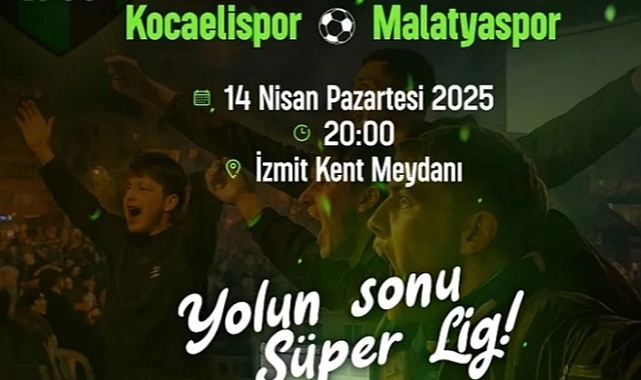 Kocaeli’de Futbol Coşkusu Meydanı Sallıyor
