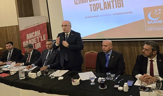 Saadet İzmir, danışma kurulu toplantısı düzenledi