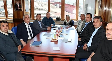 Sendika Başkanları 1 Mayıs için toplandı