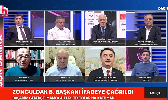 Tahsin Erdem Halk TV'de açıklamalarda bulundu