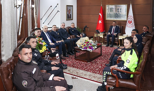 Vali Hacıbektaşoğlu, Polis Teşkilatının 180. Yılını Kutladı