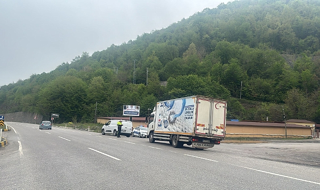 Zonguldak’ta bayram trafiğine sıkı denetim