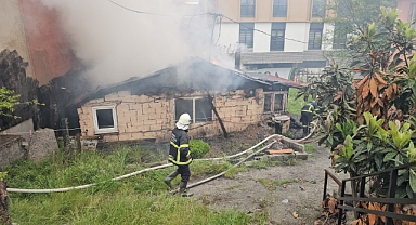 Zonguldak'ta korkutan yangın!