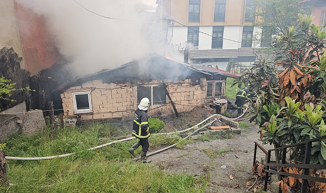 Zonguldak'ta korkutan yangın!