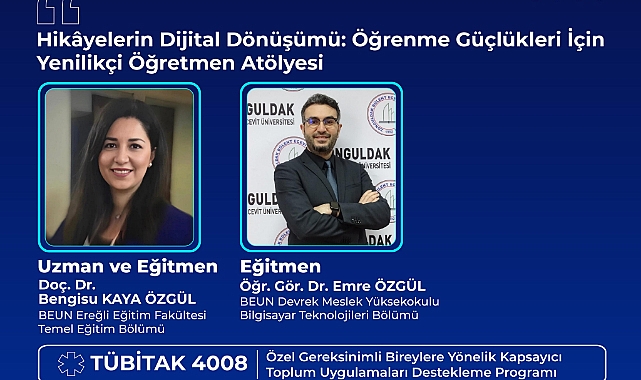 BEUN Akademisyenlerinin “Hikâyelerin Dijital Dönüşümü” Projesine TÜBİTAK’tan Destek