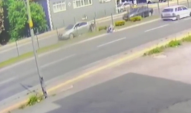 Metrelerce Savruldu: Ereğli'de Motosiklet Kazası