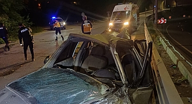 Zonguldak'taki trafik kazasında 24 yaşındaki genç hayatını kaybetti