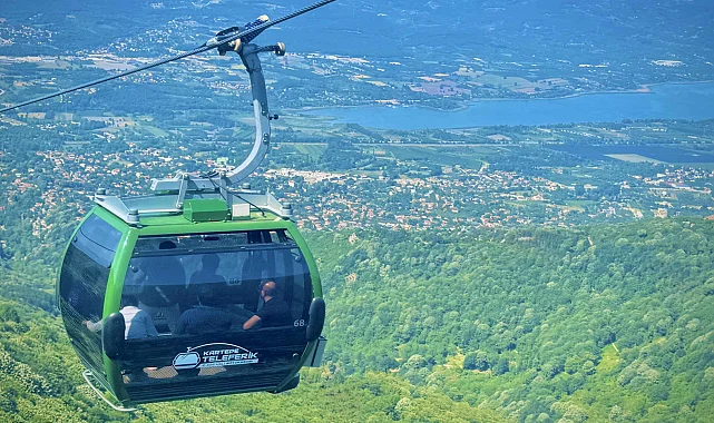 Kartepe Teleferik bayramda ilgi odağı oldu