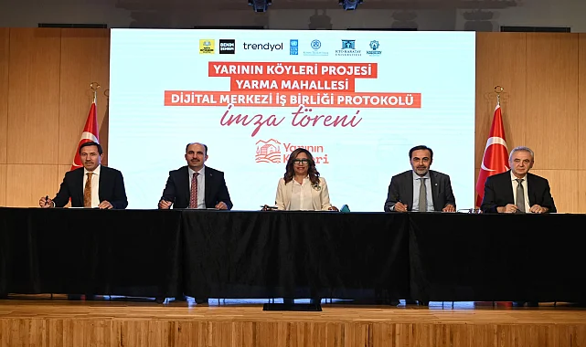 Konya’da "Yarının Köyleri" ile kırsal hamle